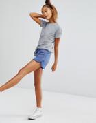 Ocean Drive Dip Dye Tassel Shorts - Summer Blue