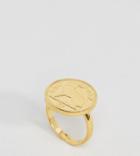 Katie Mullally Gold Irish Coin Ring - Gold