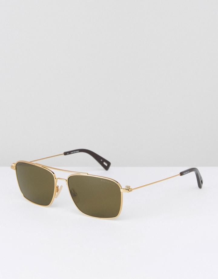 G-star Raw Mezard Square Sunglasses - Gold