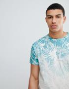 D-struct Tropical Fade Out T-shirt - Blue