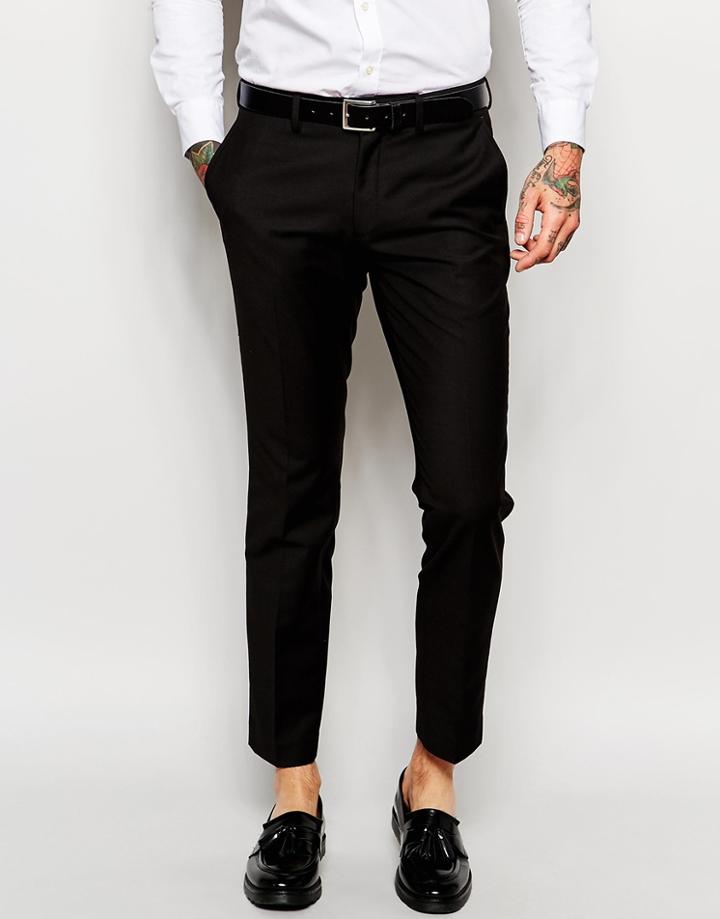 Only & Sons Suit Pants In Slim Fit - Black