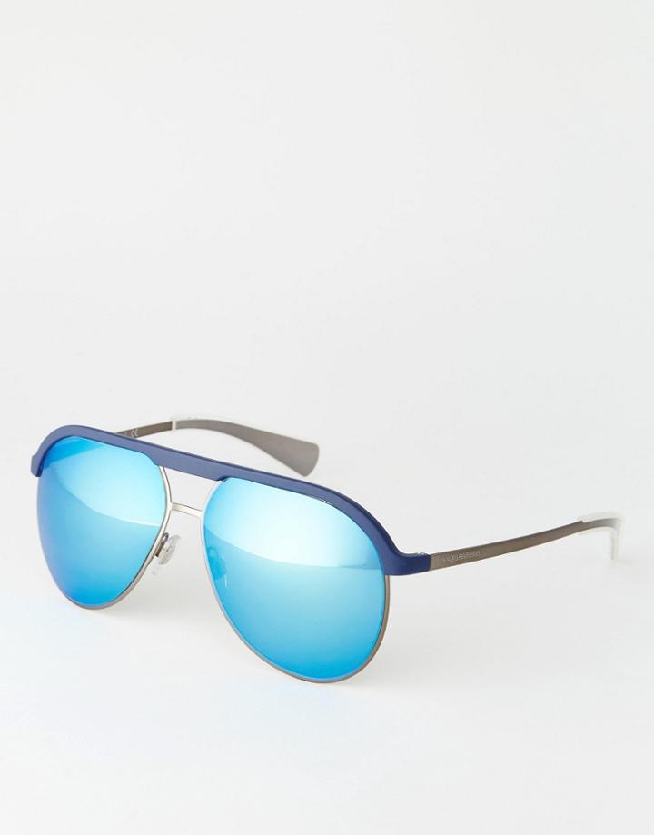 Dolce & Gabbana Aviator Sunglasses - Blue