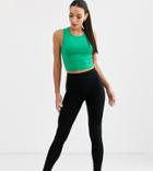 Asos 4505 Tall Legging In Cotton Touch - Black