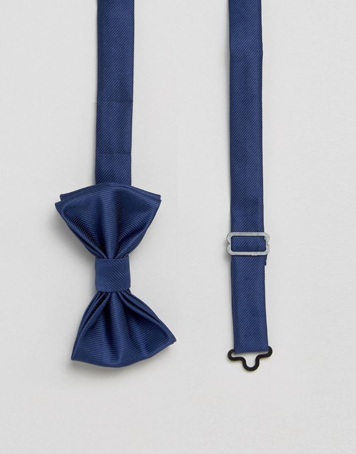 Devils Advocate Bow Tie In Navy - Navy