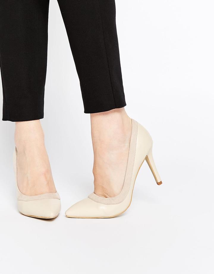 Ax Paris Marly Heeled Pumps - Nude