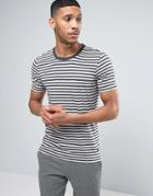 Casual Friday Striped T-shirt - White