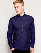 Lyle & Scott Vintage Shirt With Eagle Logo - Duke Blue