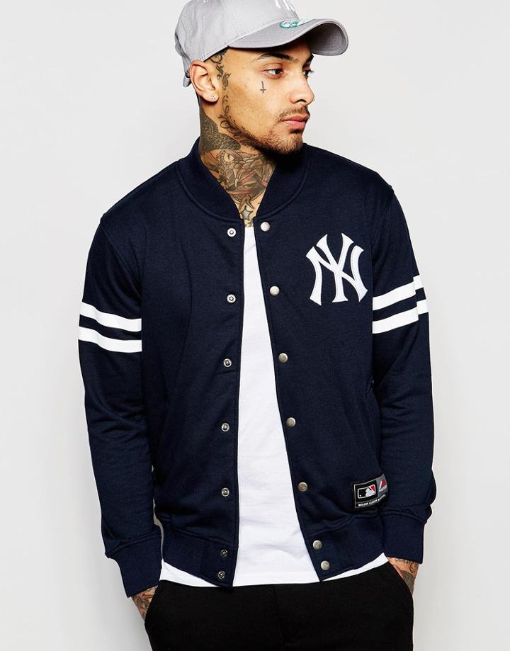 Majestic New York Yankees Varsity Jacket - Navy