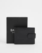 Barneys Original Leather Wallet In Black - Black