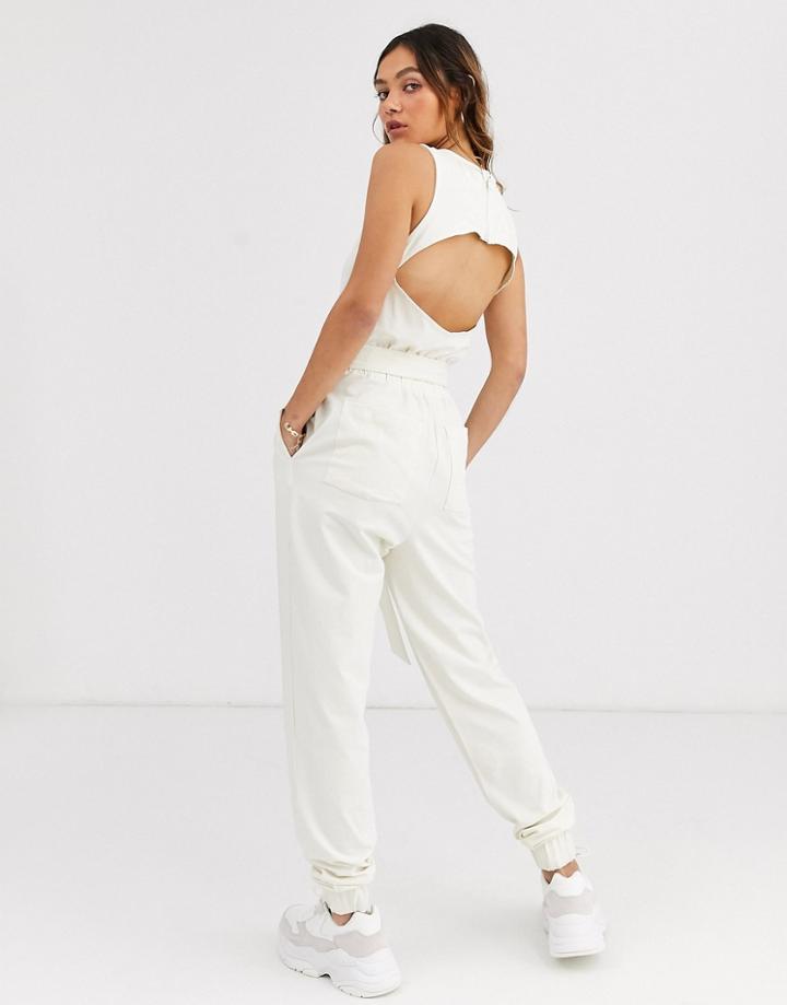Asos Design Lounge Cut Out Jumpsuit