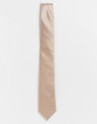 Gianni Feraud Plain Satin Tie - Pink