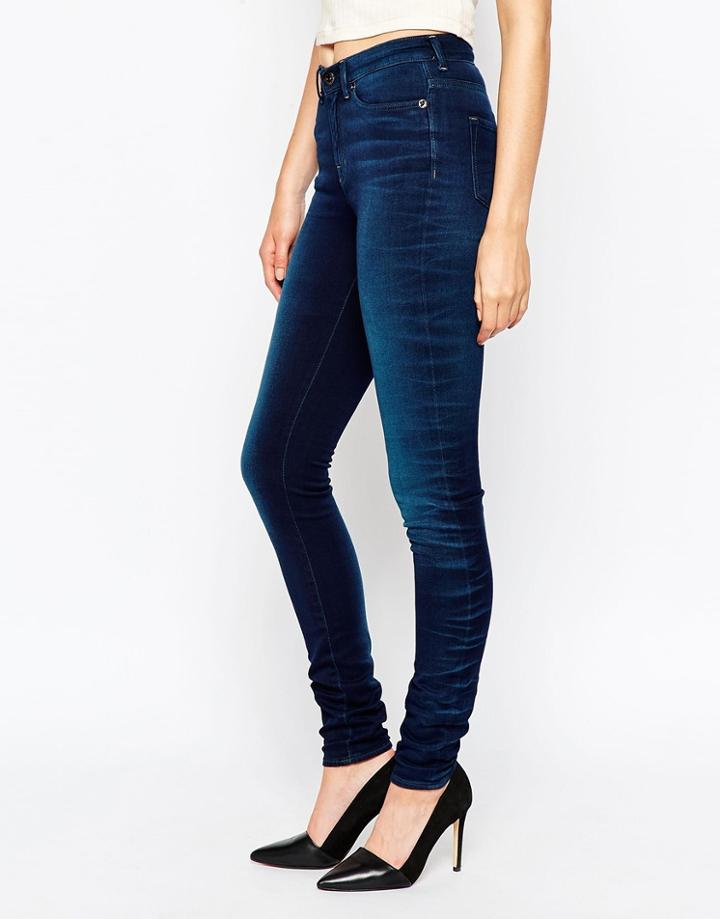 Gsus Sindustries The Cherry Skinny Jeans - Sateen Side Sprayed