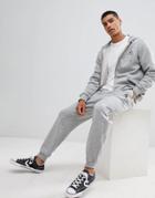 Converse Star Chevron Sweatpants With Embroidered Logo In Gray