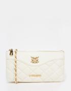 Love Moschino Quilted Cross Body Bag - Cream