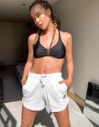 Nike Essentials Shorts In White Heather
