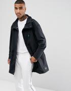 Adidas Originals Eqt Nylon Windbreaker Jacket In Black Bq2059 - Black