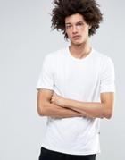 Minimum Delta Slub T-shirt In White - White