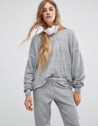 Wildfox 5am Sweatshirt - Gray