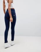 Freddy Wr. Up Shaping Effect High Waist Push Up Skinny Jean - Blue
