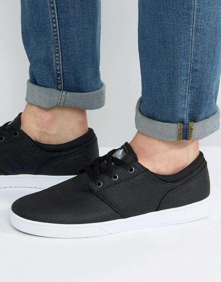 Emerica Figueroa Sneakers In Black - Black