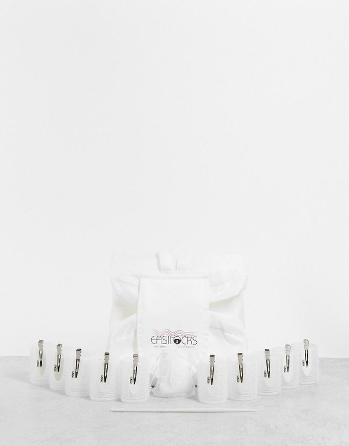 Easilocks Glam On The Go Bag In White-no Color