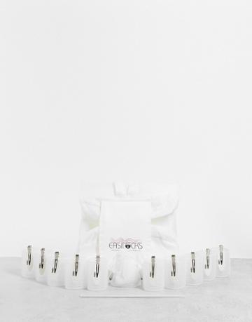 Easilocks Glam On The Go Bag In White-no Color