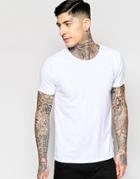 Scotch & Soda T-shirt With Crew Neck In White - 0 White