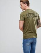 Friend Or Faux Hakasoma Back Print T-shirt - Green