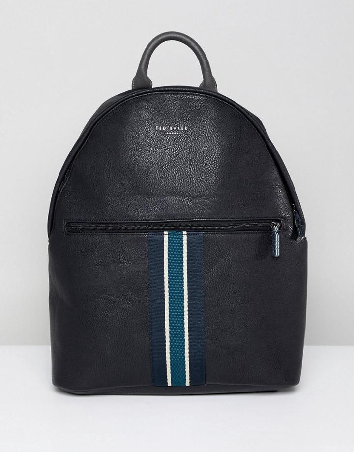 Ted Baker Heriot Webbing Backpack - Black