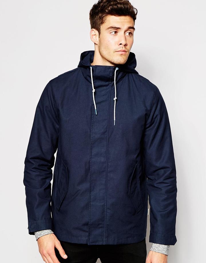 Parka London Raincoat - Navy
