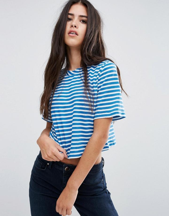 Pixie & Diamond Striped T-shirt - Blue