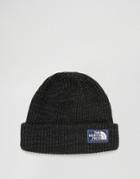 The North Face Salty Dog Beanie In Black - Black