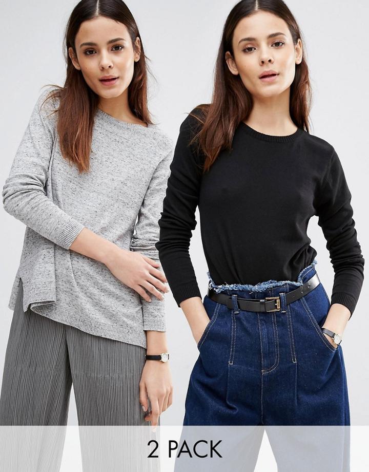 Asos Boxy Sweater 2 Pack - Multi