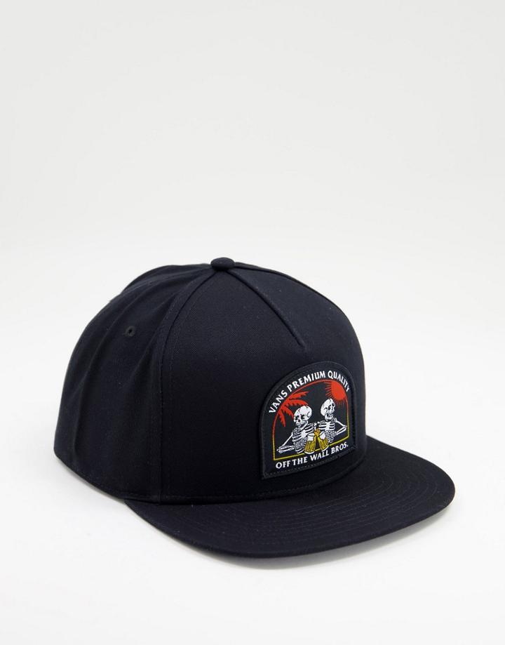 Vans Otw Bros Snapback Cap In Black