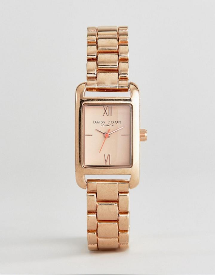Daisy Dixon Bracelet Watch In Rose Gold - Gold