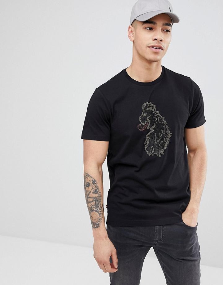 Luke 1977 Splions Return Logo T-shirt In Black - Black