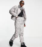 Asos 4505 Tall Ski Oversized Sweatpants In Washed Print-multi