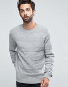 Edwin Lambswool Sweater - Gray