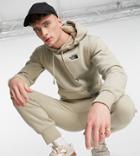 The North Face Essential Hoodie In Beige Exclusive At Asos-brown