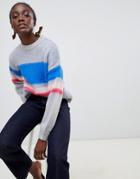 Pieces Stripe Sweater - Multi