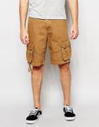 D-struct Cargo Shorts - Beige