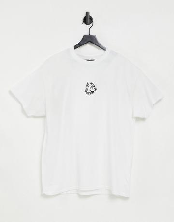 Hnr Ldn Pitbull Oversized T-shirt-white