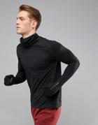 Adidas Running Tko Long Sleeved T-shirt In Black Br5645 - Black