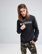 Dc Shoes Skateboarding Sweatshirt With Logo - Black
