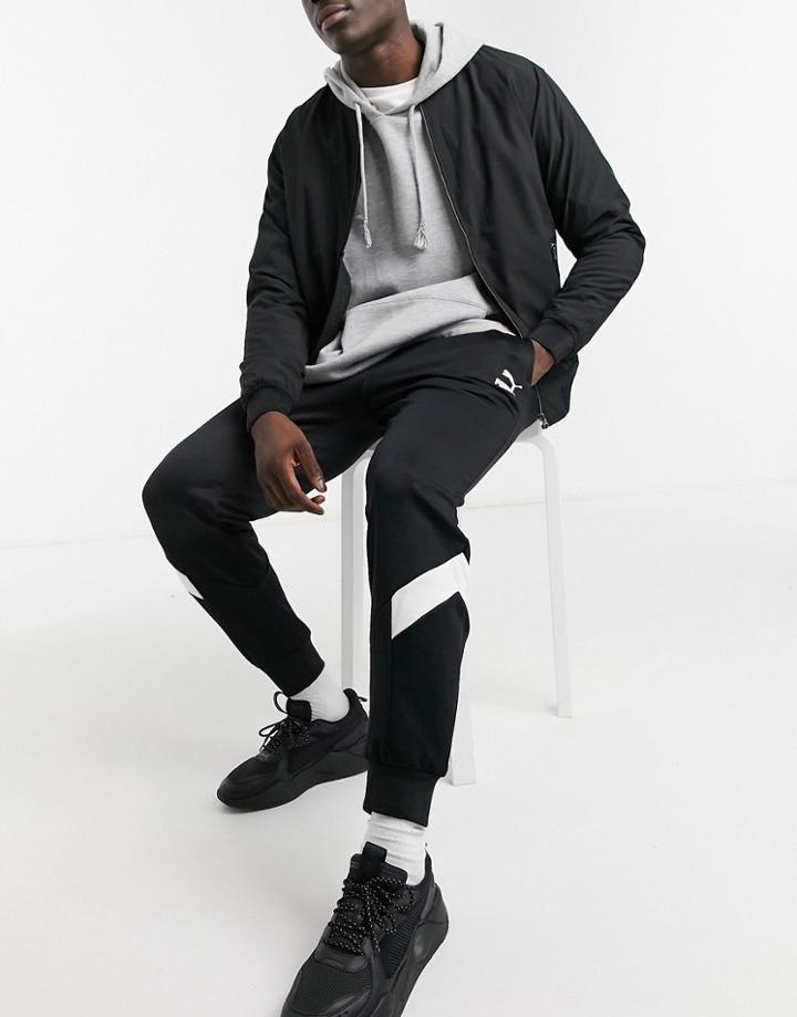 Puma Iconic Mcs Track Pants In Black