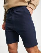 Jack & Jones Essentials Slim Jersey Shorts In Navy