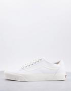 Vans Old Skool Tapered Eco Theory Sneakers In White