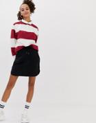 Brave Soul Sweat Skirt - Black