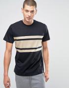 Diesel T-potus Chest Stripe T-shirt - Black