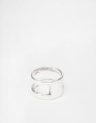 Icon Brand Divided Ring - Silver